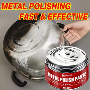 Metal Polishing Paste Stainless Steel Quick Renovation Kit Wheel Hub Oxidation Remover Bathroom Chrome Restorer Long-Lasting
