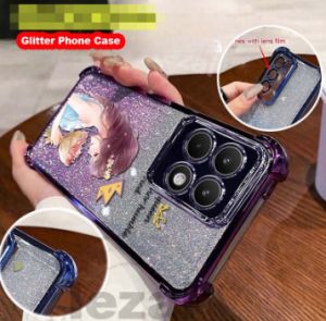Casing For Xiaomi 15 T Pro 15T Xiaomi15T Pro 15TPro 15T Transparent Case Soft Shining Shockproof Glitter Back Cover