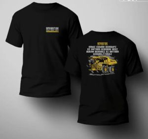 Kaos kata kata OPERATOR KAMI CUMA BEROMPI DIANTARA GEROBAK BESI BUKAN BERDASI DIANTARA GEDUNG TINGGI/kaos tshirt/kaos kata kata/kaos pria wanita