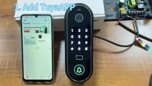 Smart Rfid NFC IP65 Access Control Keyboard Zigbee HD Visual Intercom Rfid Keys Access Control For Home Safety Support Tuya App