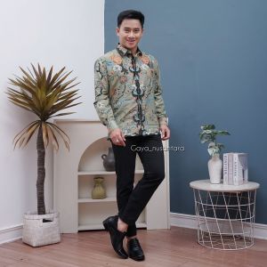 dress pesta joseline - dress batik pesta - dress batik modern