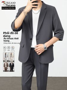 TUCANO | Bộ Đồ Lụa Mỏng Kiểu Drape Tay Ngắn
