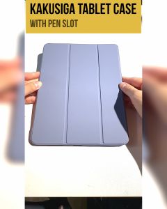 Kakusiga iPad Pro 11.0-inch (M4) 2024 Pencil Holder TPU Smart Auto Sleep Wake-up Cover Case