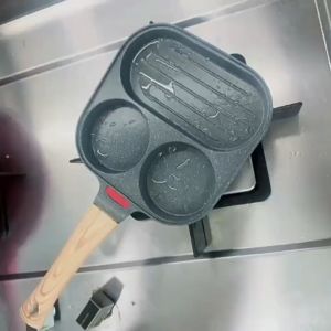 Premium 3-in-1 Small Frying Pan Compatible with Induction & Gas Cookers Multi - purpose
