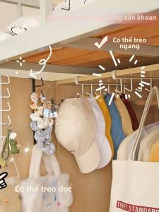 No-drill Wall Mounted Clothes Hanger