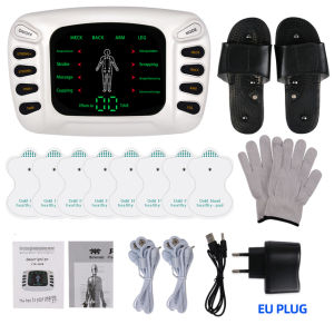 Tens Acupuncture Electric Pulse Therapy Muscle Stimulator Meridian Physiotherapy Apparatus Massager for Body Relax