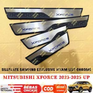 Sillplate Samping Xforce 2023 2024 2025 Exclusive Hitam Lampu / Non Led