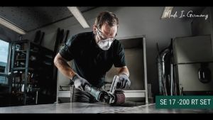 METABO 1700W Burnishing Machine for sanding satin-finishing brushing and high-gloss polishing SE17-200RT SET