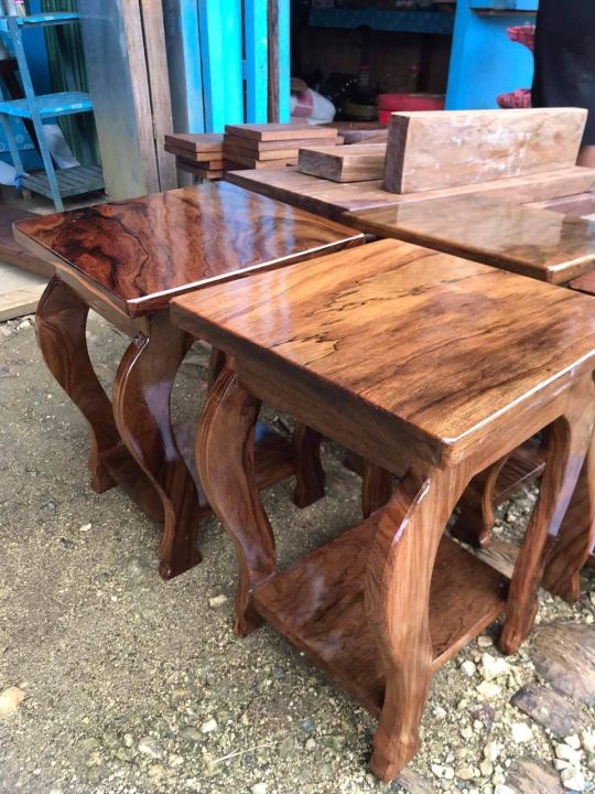 Side Table Ironwood Magkyno Elegant Side Table Lazada PH