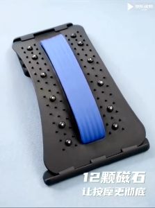 Back Stretcher for Lumbar Pain Relief - Spine Deck with Acupressure Massage for Back Stretching & Muscle Relaxation