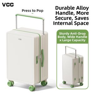 VCC | Wide Handle Sturdy Durable Multi-function Aesthetic Suitcase