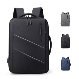 Business Commuter Laptop Bag Large Capacity Simple Fashionable Mens Backpack Multi-Functional Elegant Traveling Satchel