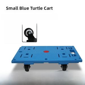 Customizable Home Furniture Turtle Car Hand-Pulled Cargo Flatbed Movers Cart Adjustable Plank Transport Vehicle for Adults