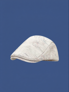 High Quality Retro Multicolor Embroidery Breathable Forward Cap