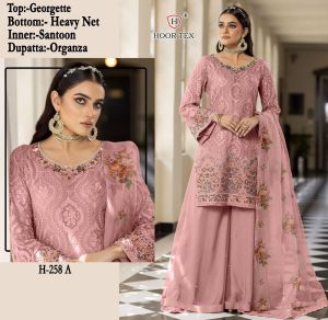 [PRE-ORDER] Ready Made Faux Georgette Suit ( Delivery 10 Days )