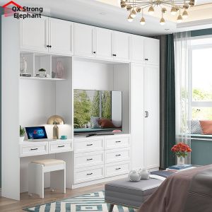 QIANGXIANG | Multipurpose Storage Wardrobe TV Wall Cabinet
