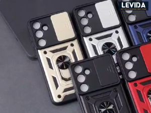 Samsung A16 Case Robot Ringstand Slide Kamera Samsung A16