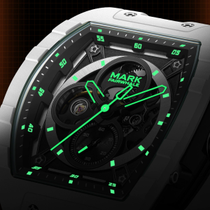 Mark Fairwhale 6003 Automatic Mechanical Watches for Man Luminous Waterproof Sports Fashion Men Wristwatch relojes para hombres