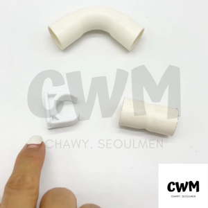 ก้ามปูจับท่อ พีวีซี PVC ขนาด 3/8 และ 1/2 นิ้ว