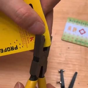 【Local Warehouse】Universal 2mm Leather Belt Hole Puncher Plier Watch Strap Repair Tool Oval Hole Punch Plier for Leather Watch Strap Tool LZC-Toe-Puncher
