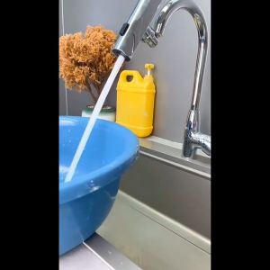 HW007- 720° Rotation Waterfall Kitchen Faucet 3mode Kitchen Sink Spray Nozzle High Pressure Kitchen Tap for Kitchen Sink