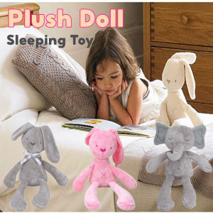 Kids Doll Lovely Bunny Rabbit Plush Toy Stuffed Toys for Baby Appease Doll Birthday Gift for Girl Boys