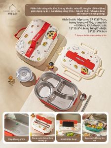 MODERN SWEETHOME | Hộp Cơm Giữ Nhiệt Inox Cho Trẻ Em