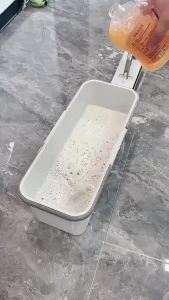 Bông lau nhà thay thế 4511 dùng cho cây lau nhà tự vắt Lusen. kích thước 45x11cm