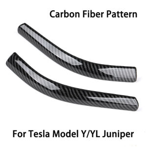 For Tesla Model 3 Y YL Juniper Highland 2025-2020 2026 ABS Rearview Mirror Anti-collision Strips Trim Anti-scratch Sticker Cover