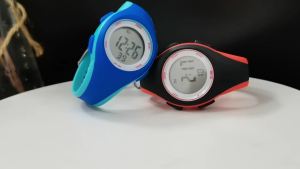 OHSEN kanak-kanak sukan jam tangan 50M kalis air biru silikon elektronik jam tangan jam tangan kanak-kanak jam tangan Digital untuk kanak-kanak perempuan