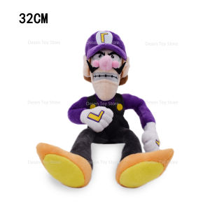 Takara Tomy | 2 Styles Anime Mario Plush Waluigi Wario Purple Stuffed Toys Anime Doll Plushie Best Gifts for Children Kids Birthday Gifts