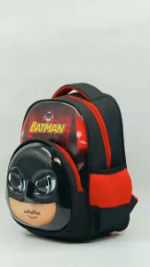 Tas Ransel Anak Motif Karakter Batman 3D Timbul PAUD & TK