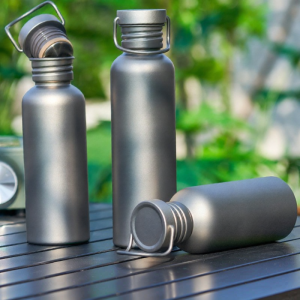 Portable Lightweight Titanium Thermal Sport Water Bottle