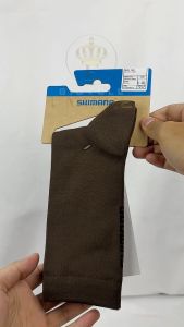 Kaos Kaki Sepeda Shimano Gravel Socks Coffe Bicycle Empire