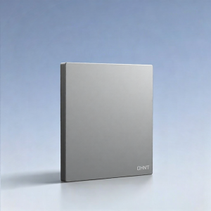 CHNT | Wall Mounted Single Switch with 5 Sockets Gray