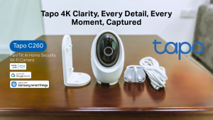 TP-Link Tapo C260 Wireless Indoor CCTV Pan Tilt AI Home Network Security WiFi Camera