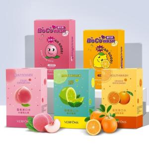 Nước Súc Miệng Vị Trái Cây Loại Bỏ Mùi Hôi Rau Mùi Bảo Vệ Răng Miệng Ngừa Sâu Răng Lưu Hương Thơm Mát