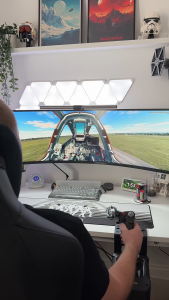 MOZA MH16 Flight Stick – Cần bay mô phỏng cao cấp cho game thủ và phi công ảo