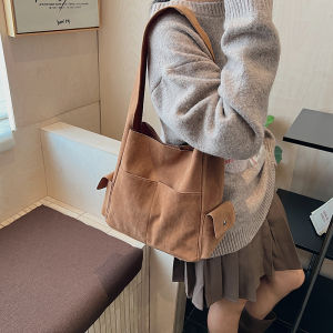 FQ1 Autumn New Fashionable Simple Solid Color Trendy Large Capacity Underarm Bag QF1