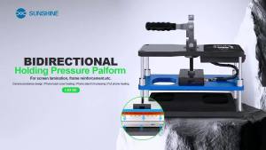 RELIFE LS5 SE Dual-Heat Pressure Table for iphone 17 Mobile Phone Repair Back Cover Heating Frame/Screen Heat Pressing Tools