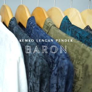 Katsae - KEMKO BARRON Baju Kemeja Koko Pria Dewasa