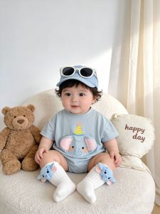 Thin Breathable Cartoon Romper