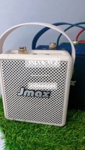 ลำโพงพกพาJMAX รุ่น W2 ไร้สาย พร้อมที่หิ้ว ขนาดพกพา เบสแน่น เสียงดี ใช้งานง่าย กระทัดรัด รองรับการเชื่อมต่อบลูทูธ พร้อมจัดส่ง