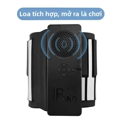 BAQILING | Bàn Phím Piano Gập Chuyên Nghiệp Dành Cho Người Lớn Tự Học 88 Phím
