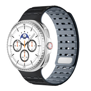 GEEKTHINK | Breathable Silicone Strap for Samsung Galaxy Watch 8 40 44mm Magnetic Sports Band for Watch 8 Classic 46mm Bracelet Accessories