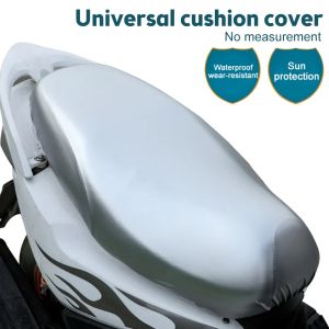 Universal Breathable Motorcycle Cushion Universal Sun Protection Seat Cover Waterproof Dust-proof Scooter Cushion Cover