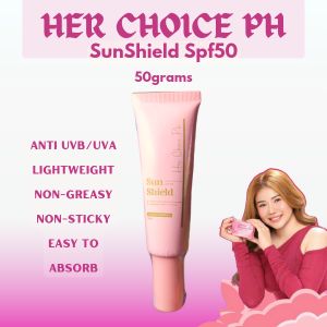 SUN SHIELD BY HER CHOICE PH korean Formula FDA APPROVED
