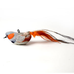 Flying Bird Cat Toy Sound Making Self Entertaining Dog Toy Dog Chirp Bird Toy for Cats And Dogs Pet Supplies