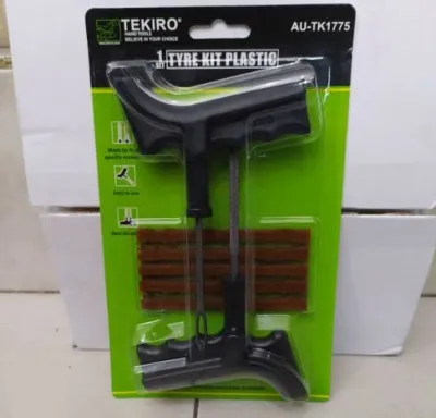 Tekiro Alat Tambal ban tubles Set gagang plastik Original Termurah