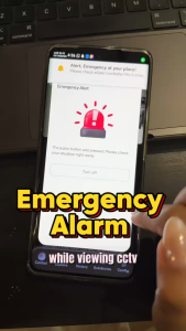 Eden Robot Official🔷 SOS Alarm Buzzer Compatible with eGate Controller Pro 5 App Control Alarm